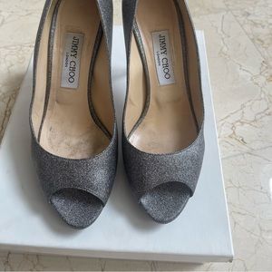 Jimmy Cho heels , authentic , used , good condition, 4 inch heel